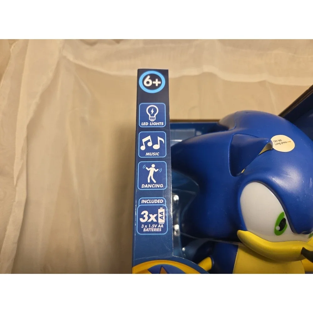 NEW Sonic The Hedgehog‎ Dancing LIGHT UP SOUND limited Edition Edition 10
